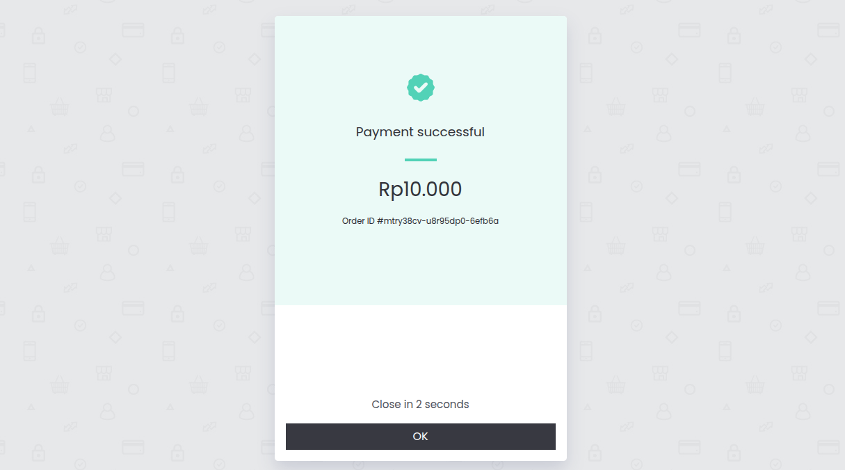 payment successfull
